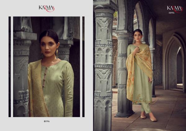 Karma Samaira 4095 Series Festive Musleen Wear Designer Salwar Kameez